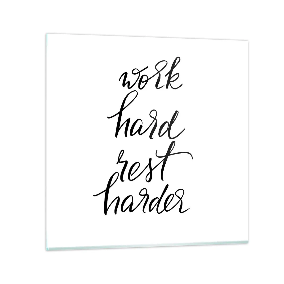 Glass picture - Life  Balance - 50x50 cm