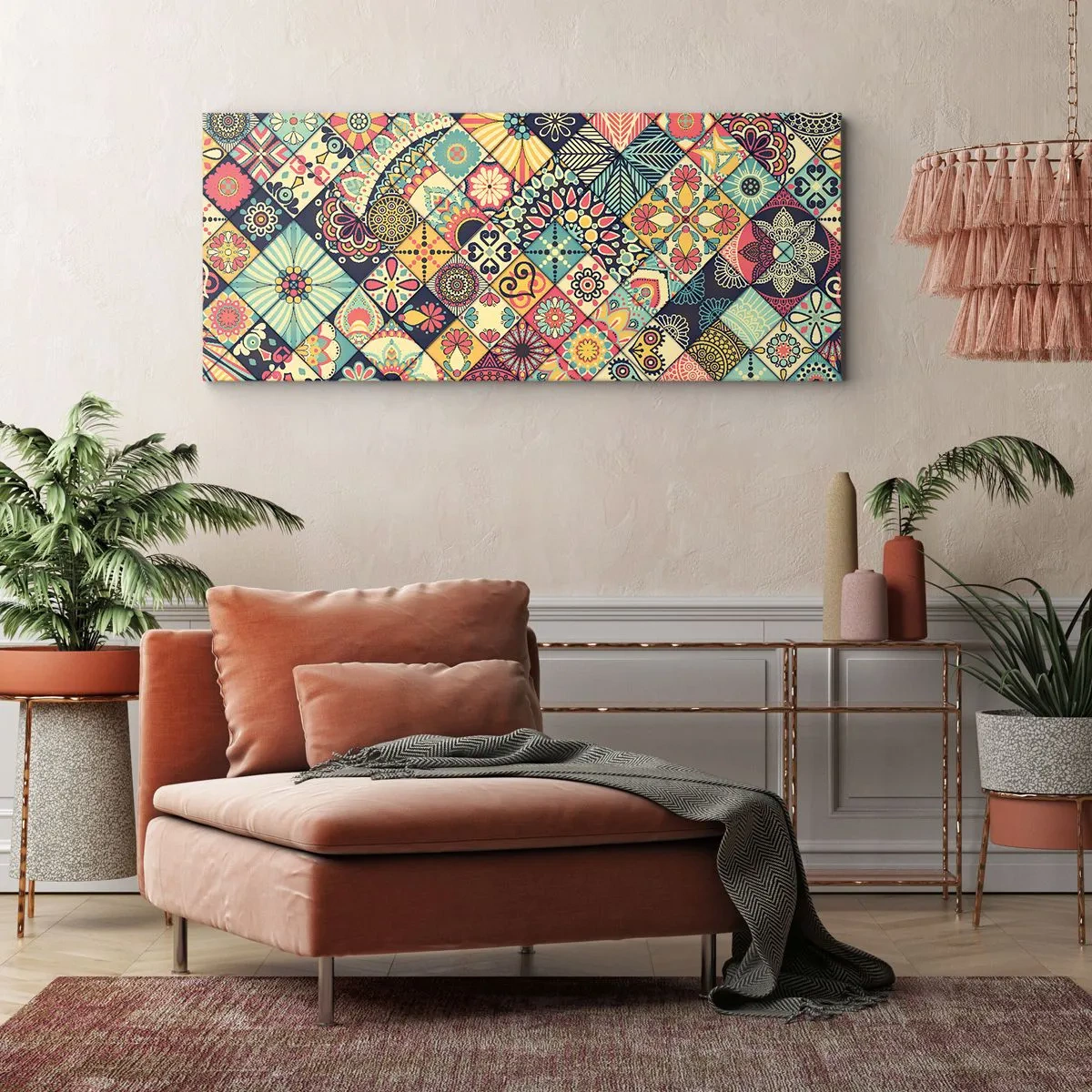 Canvas picture - Moroccan Style - 90x30 cm