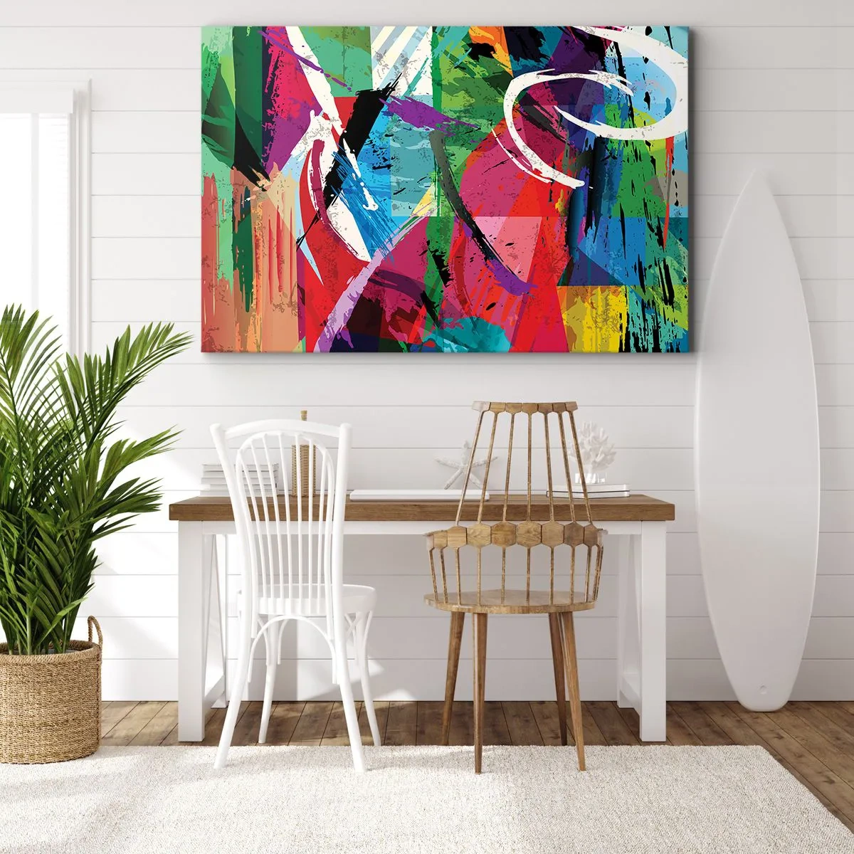 Canvas picture - Fast, Vividly and Jamming - 100x70 cm