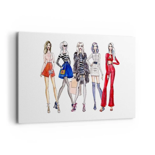 Canvas picture - Every Week Fashion Week - 120x80 cm