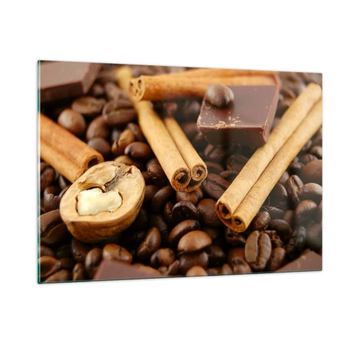 Glass picture - Concert of Aromas - 120x80 cm