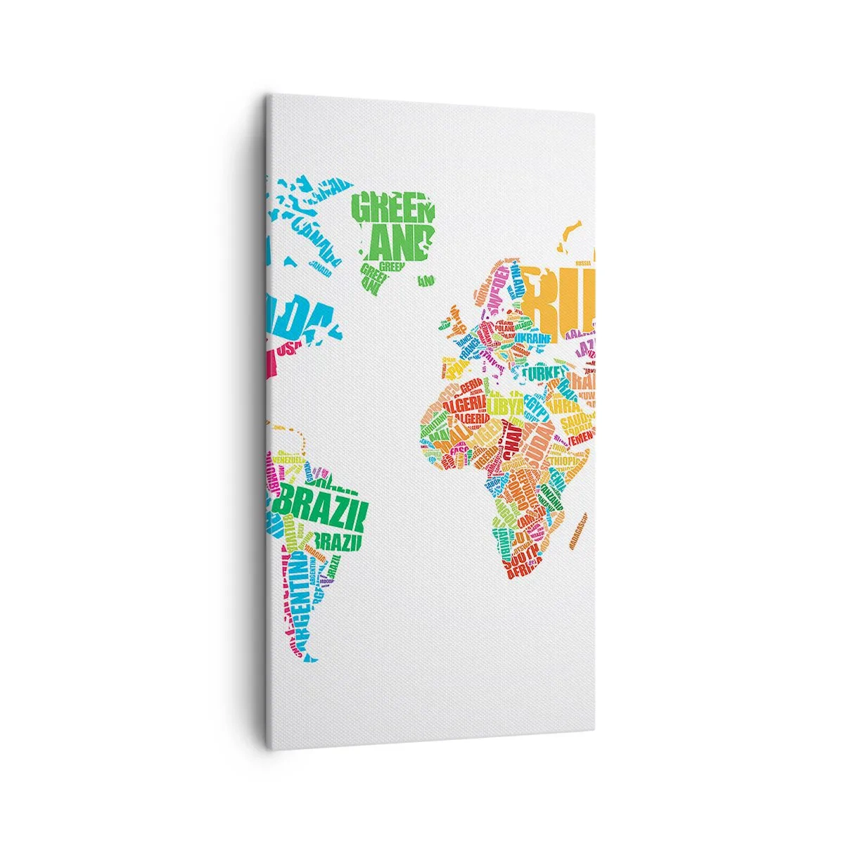 Canvas picture - I Want to Get to Know All of Them - 45x80 cm