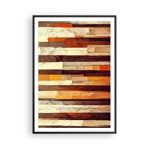 Poster in black frame - Anthem of Forest Birds - 70x100 cm