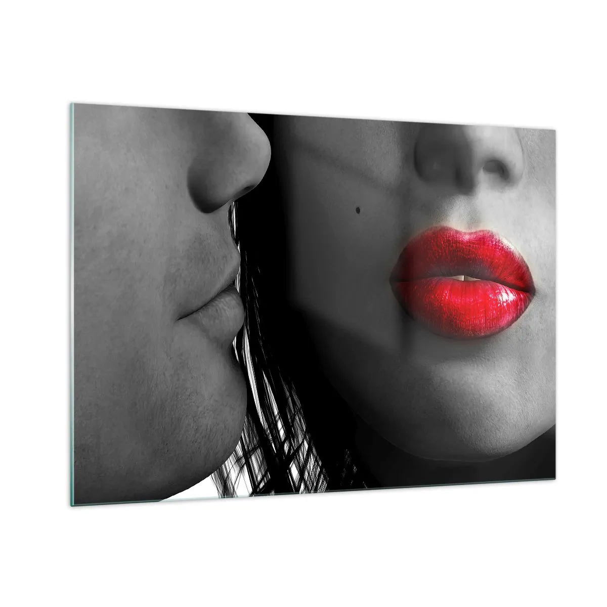 Glass picture - Face by Face - 100x70 cm