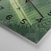 Clock face with numbers