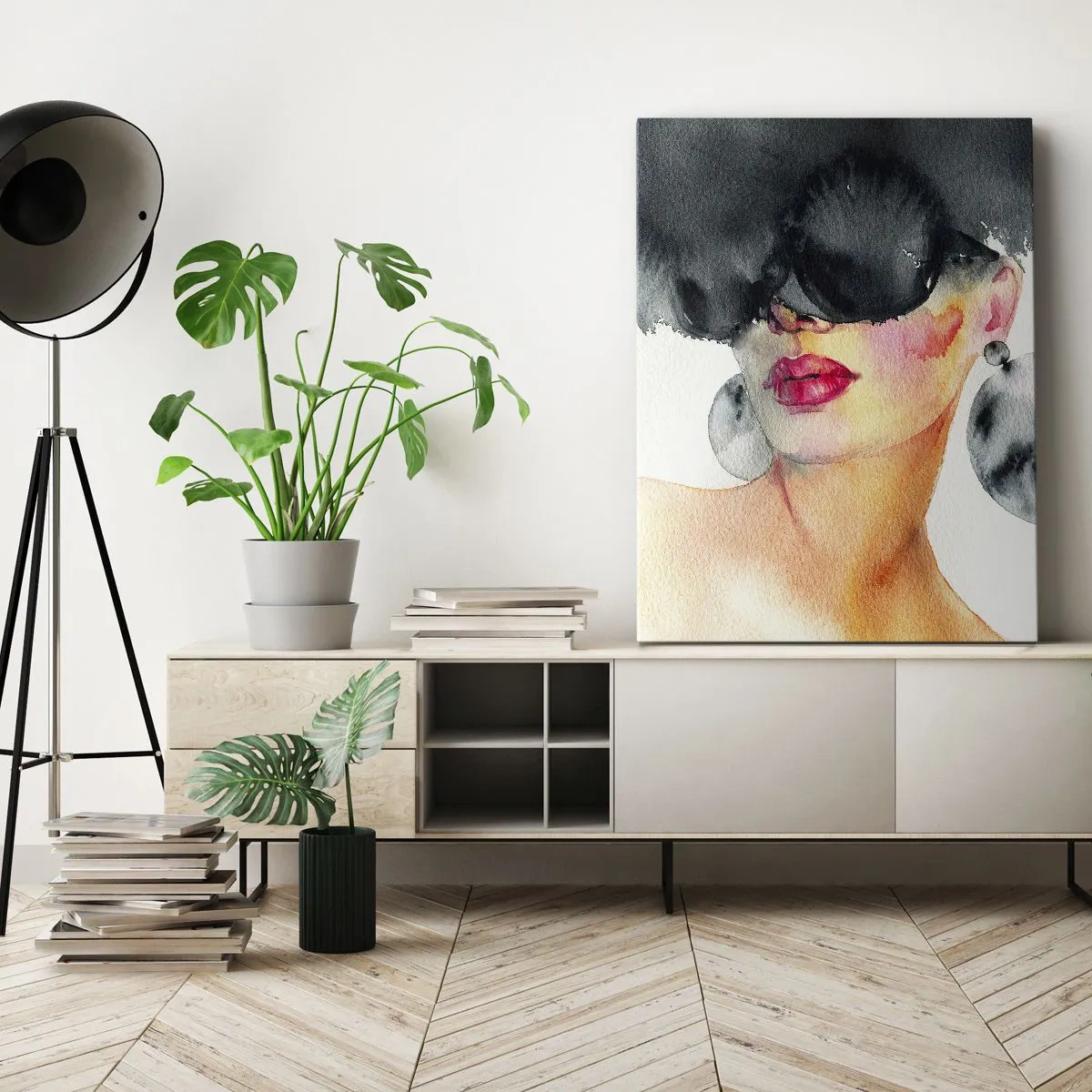 Canvas picture - Secret of Elegance - 45x80 cm