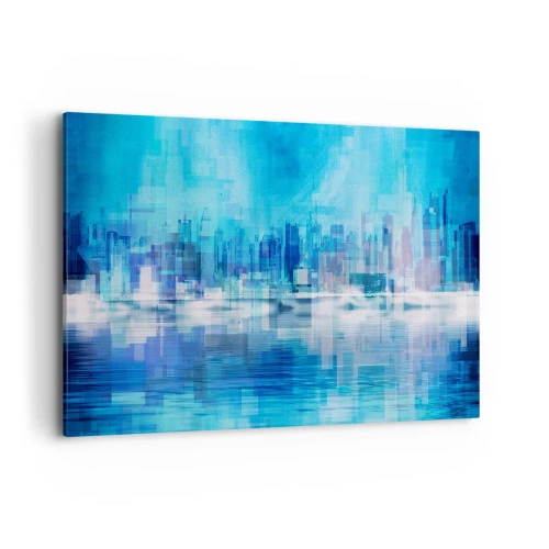Canvas picture - Sunk in Blue - 120x80 cm