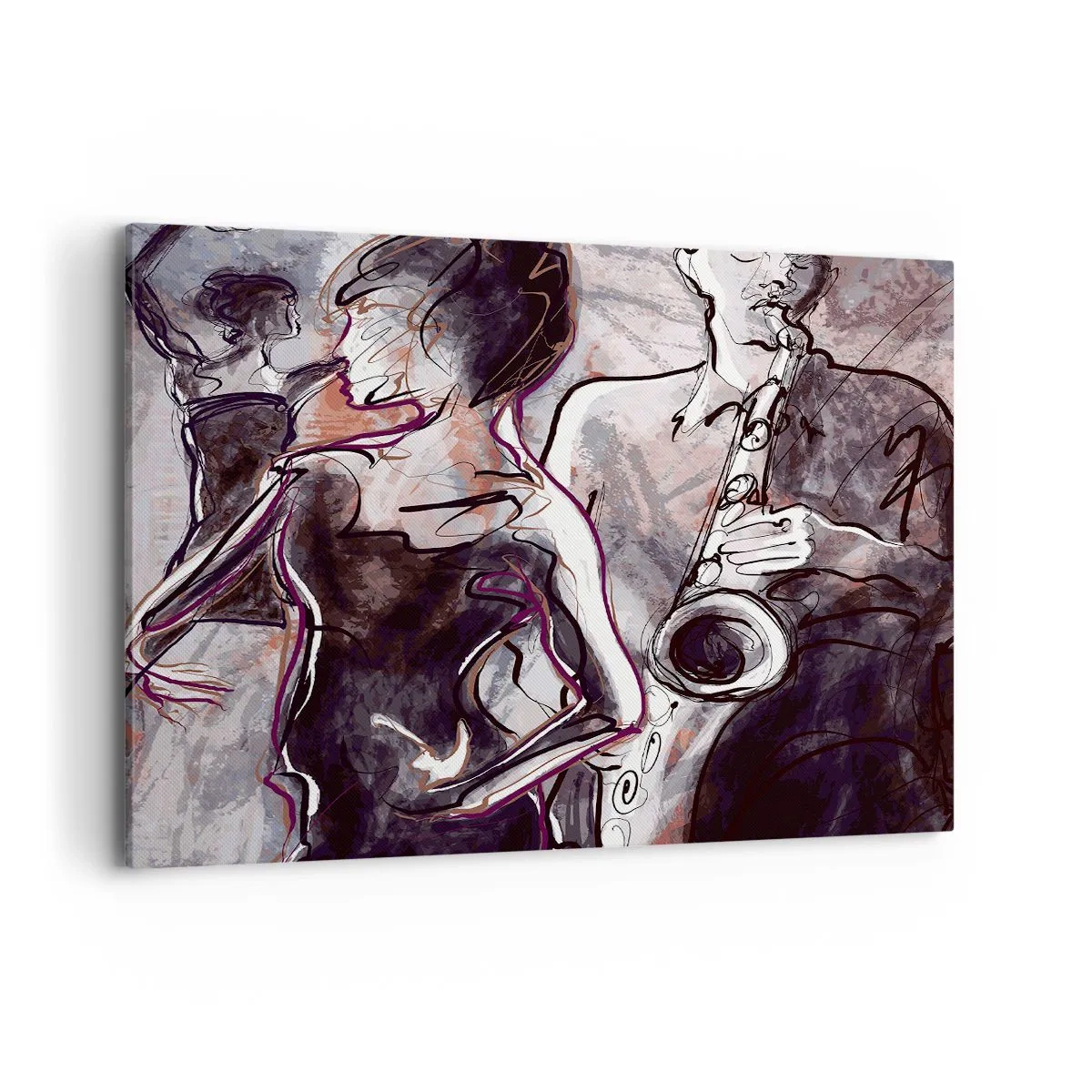 Canvas picture - Melt away in Music - 120x80 cm