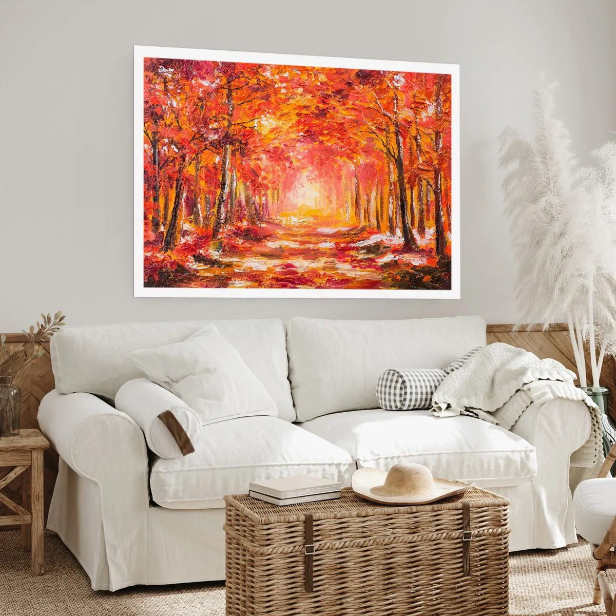 Poster - Copper Forest - 40x30 cm