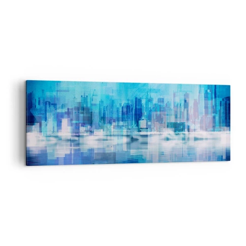 Canvas picture - Sunk in Blue - 140x50 cm