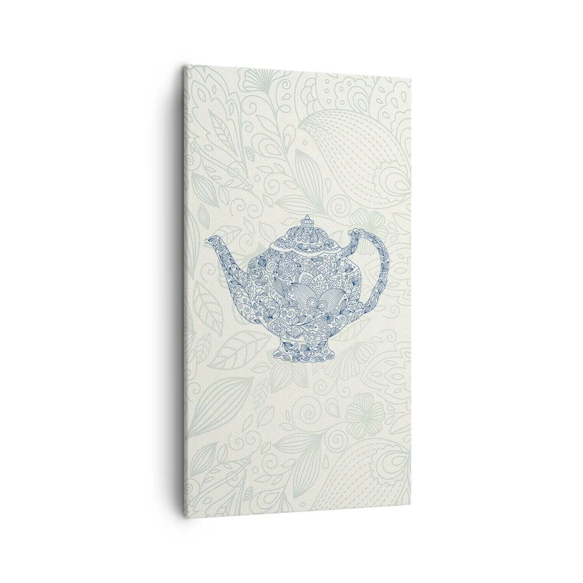 Canvas picture - Charm of Tea - 45x80 cm