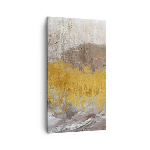 Canvas picture - Golden Blast - 45x80 cm