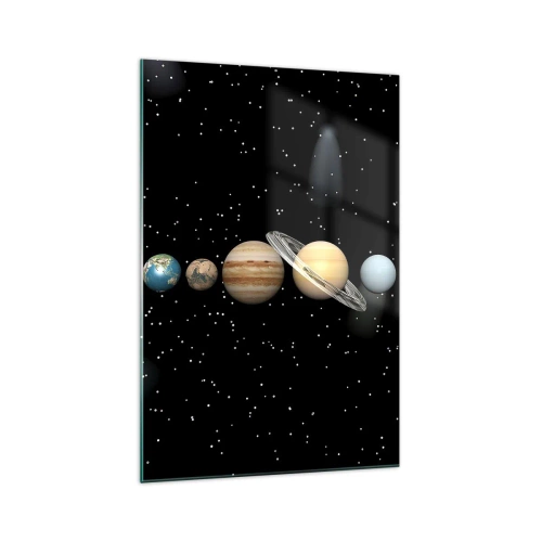 Glass picture - Planets are Revolving - 70x100 cm