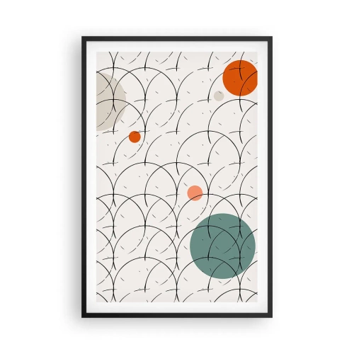 Poster in black frame - In the Spirit of Pop-art - 61x91 cm