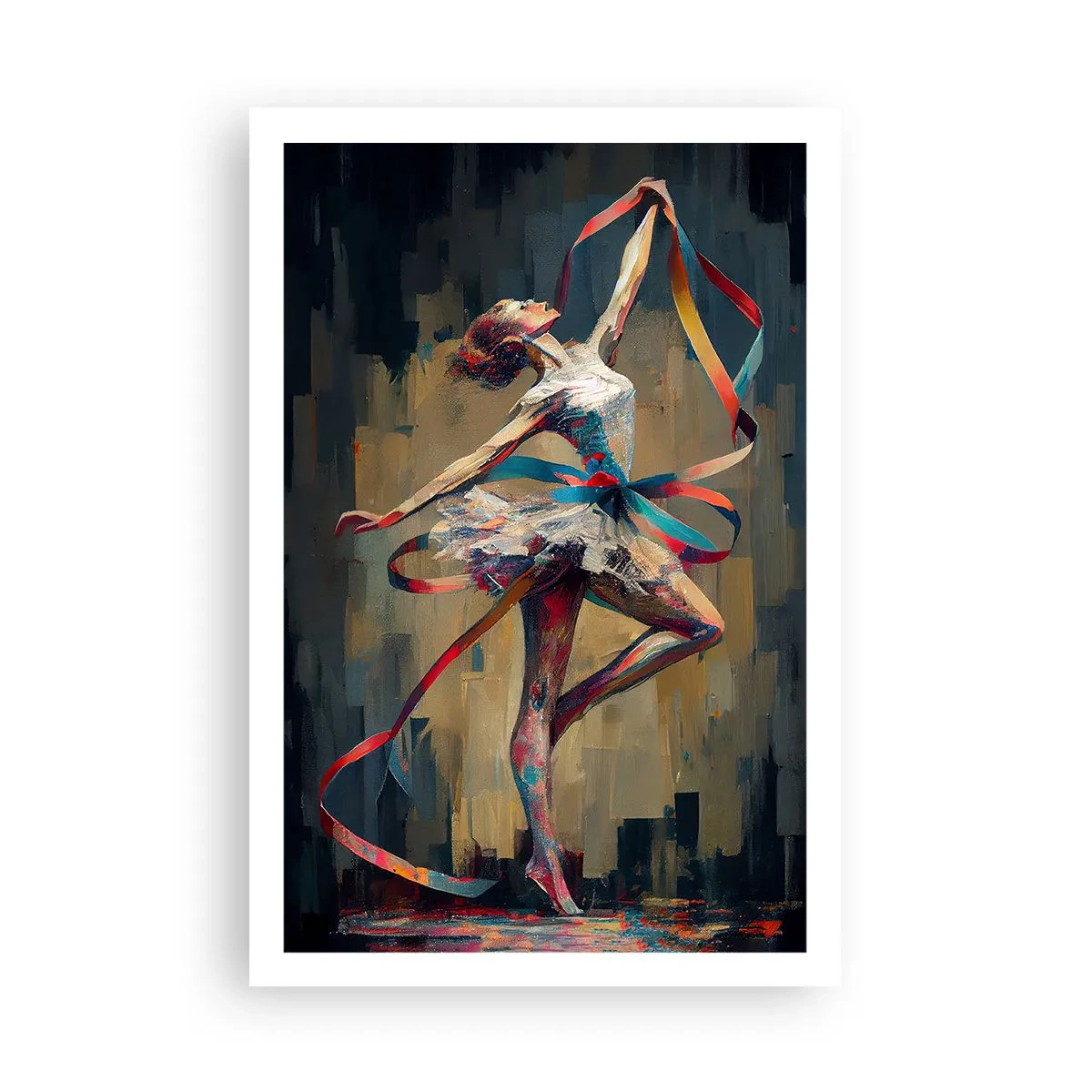 Poster - Dance with a Ribbon - 61x91 cm