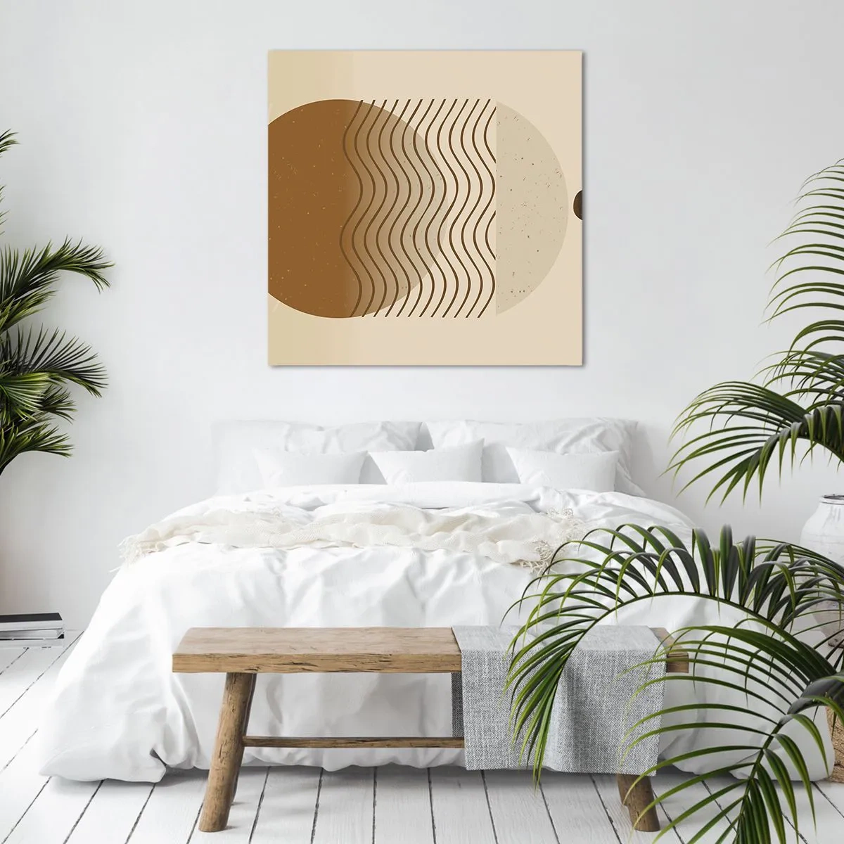 Canvas picture - About the Origin of Geometrical Figures - 60x60 cm