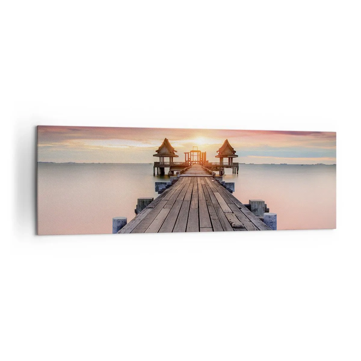 Canvas picture - Sunset on the East - 160x50 cm