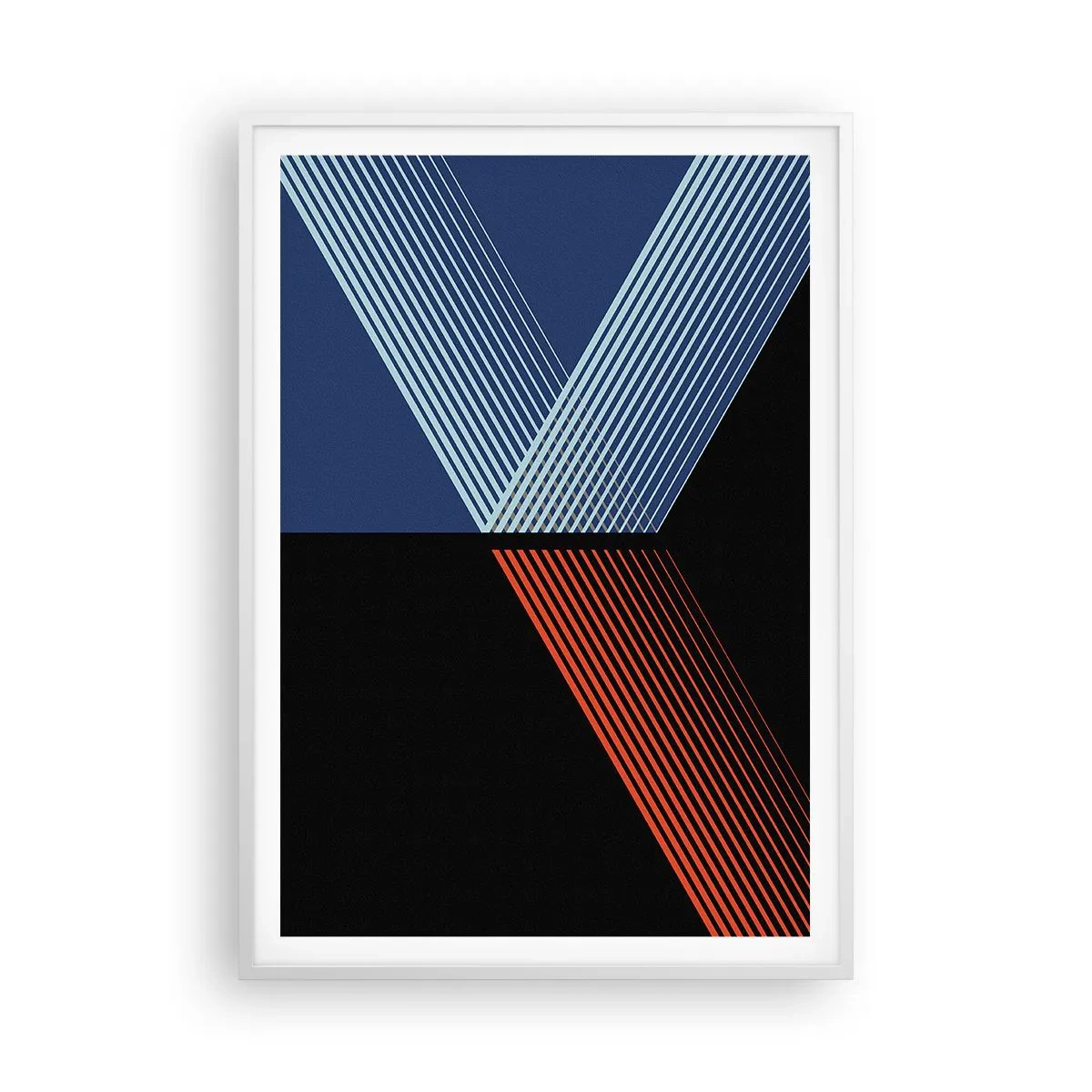 Poster in white frmae - Simple Story - 70x100 cm