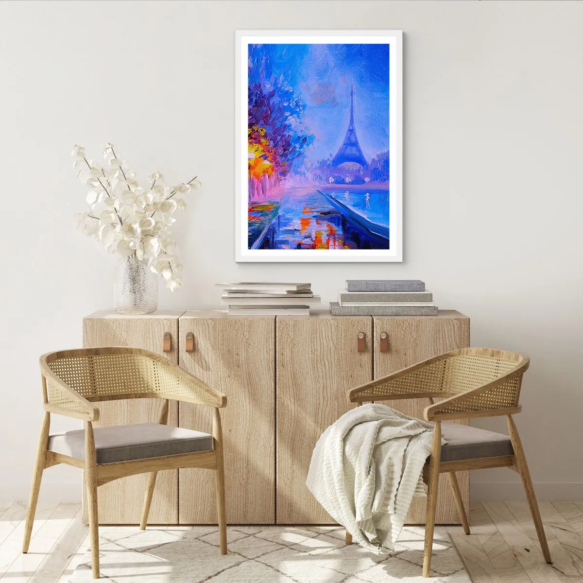 Poster in white frmae - Dreamed Walk - 70x100 cm