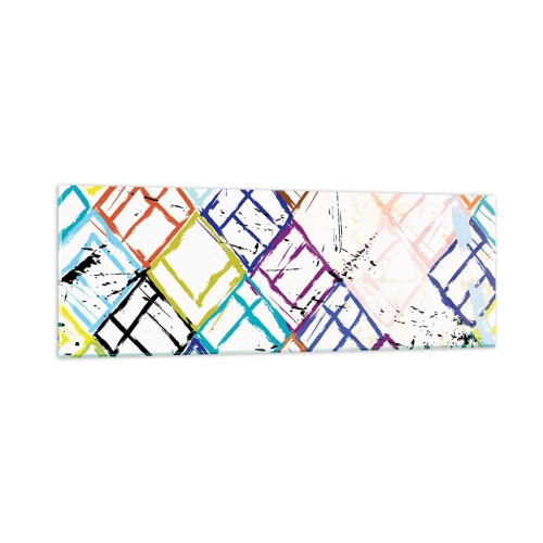 Glass picture - Cells to Rent - 90x30 cm