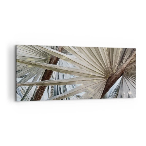 Canvas picture - Fans in tropics - 100x40 cm