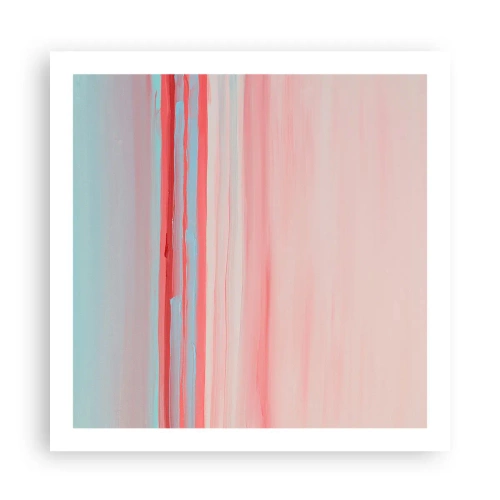 Poster - Abstract at Dawn - 60x60 cm
