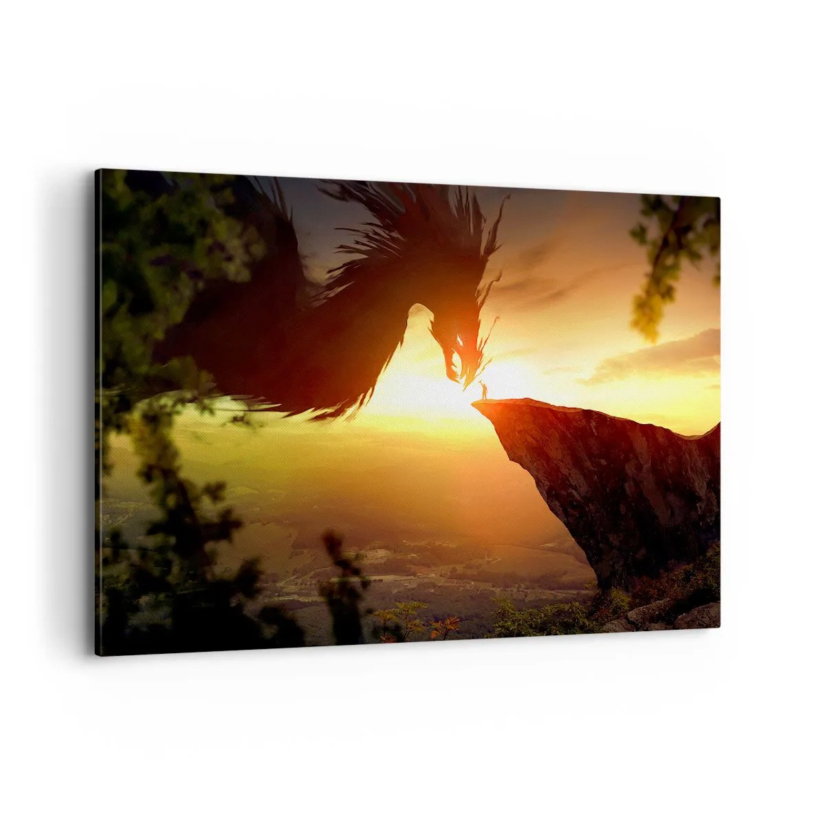 Canvas picture - Dragon Slayer - 120x80 cm