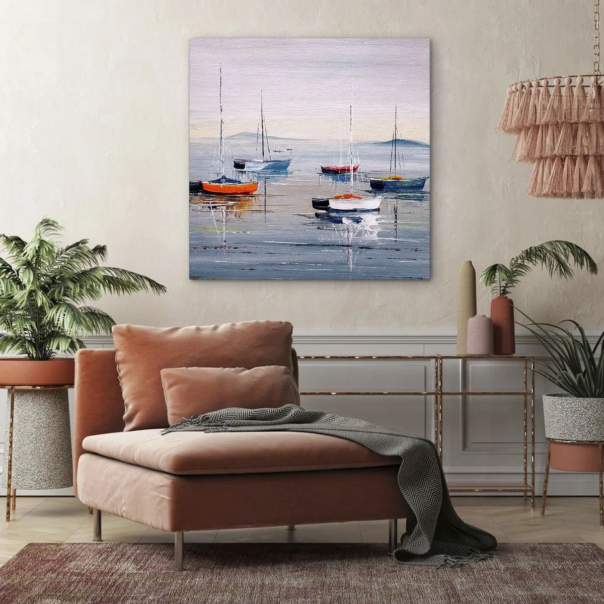 Canvas picture - Deserved Rest - 50x50 cm