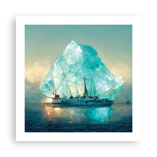 Poster - Arctic Diamond - 50x50 cm