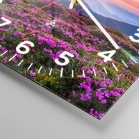 Clock face with numbers