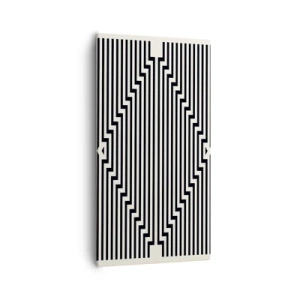 Canvas picture - Geometrical Illusion - 55x100 cm