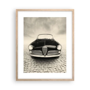 Poster in light oak frame - How Can You not Love Me? - 40x50 cm