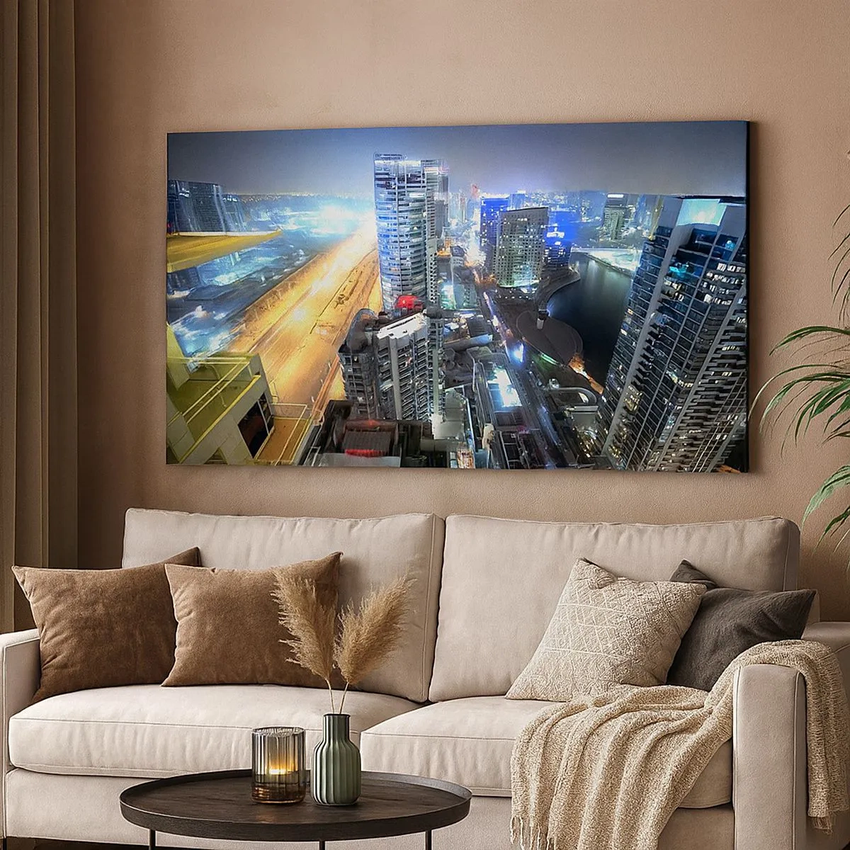 Canvas picture - Miracle in the Desert - 100x40 cm