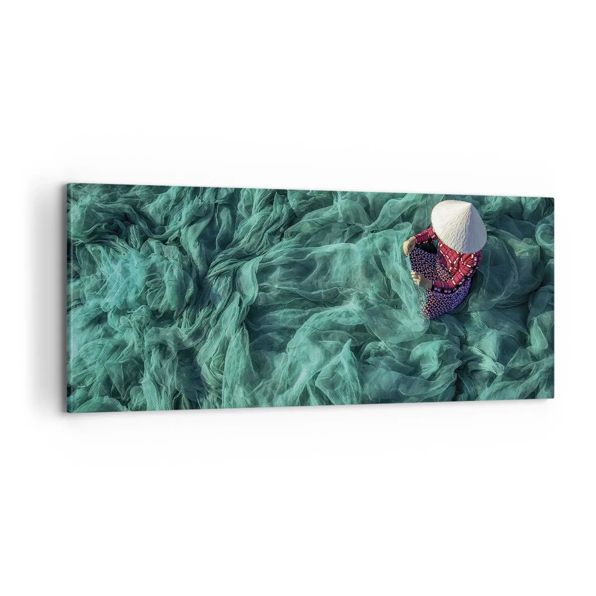 Canvas picture - In the Sea of Nets - 100x40 cm