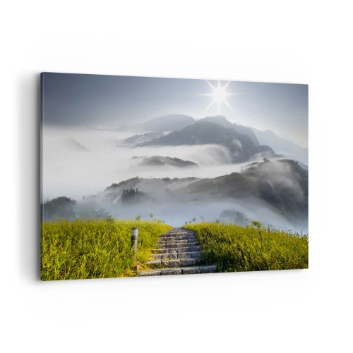 Canvas picture - Upwards towards the Clouds - 120x80 cm