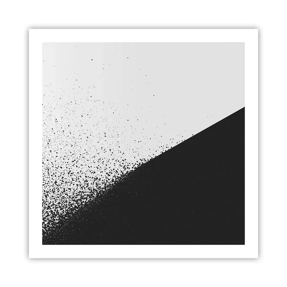 Poster - Faster and More - 60x60 cm