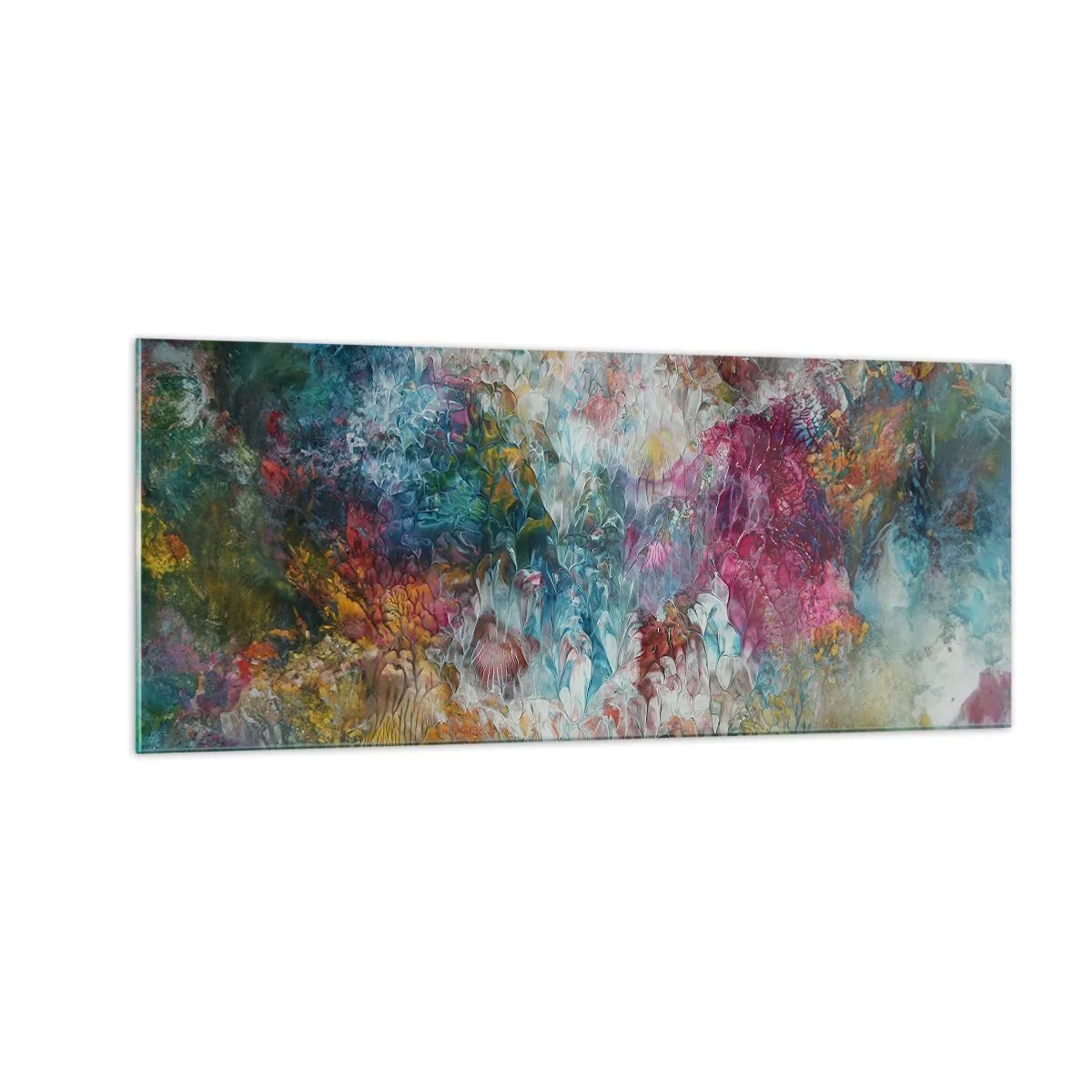 Glass picture - In Full Bloom - 100x40 cm
