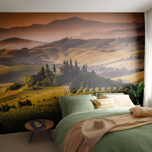 Custom Wallpaper Standard Eco - Arcadia - Tuscan Landscape - Landscape, Tuscany, Vineyards