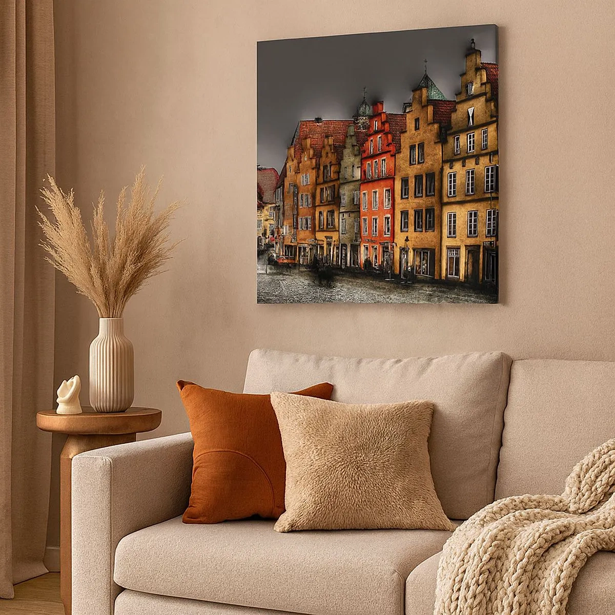 Canvas picture - We Are Only Missing an Enchanted Carriage - 30x30 cm