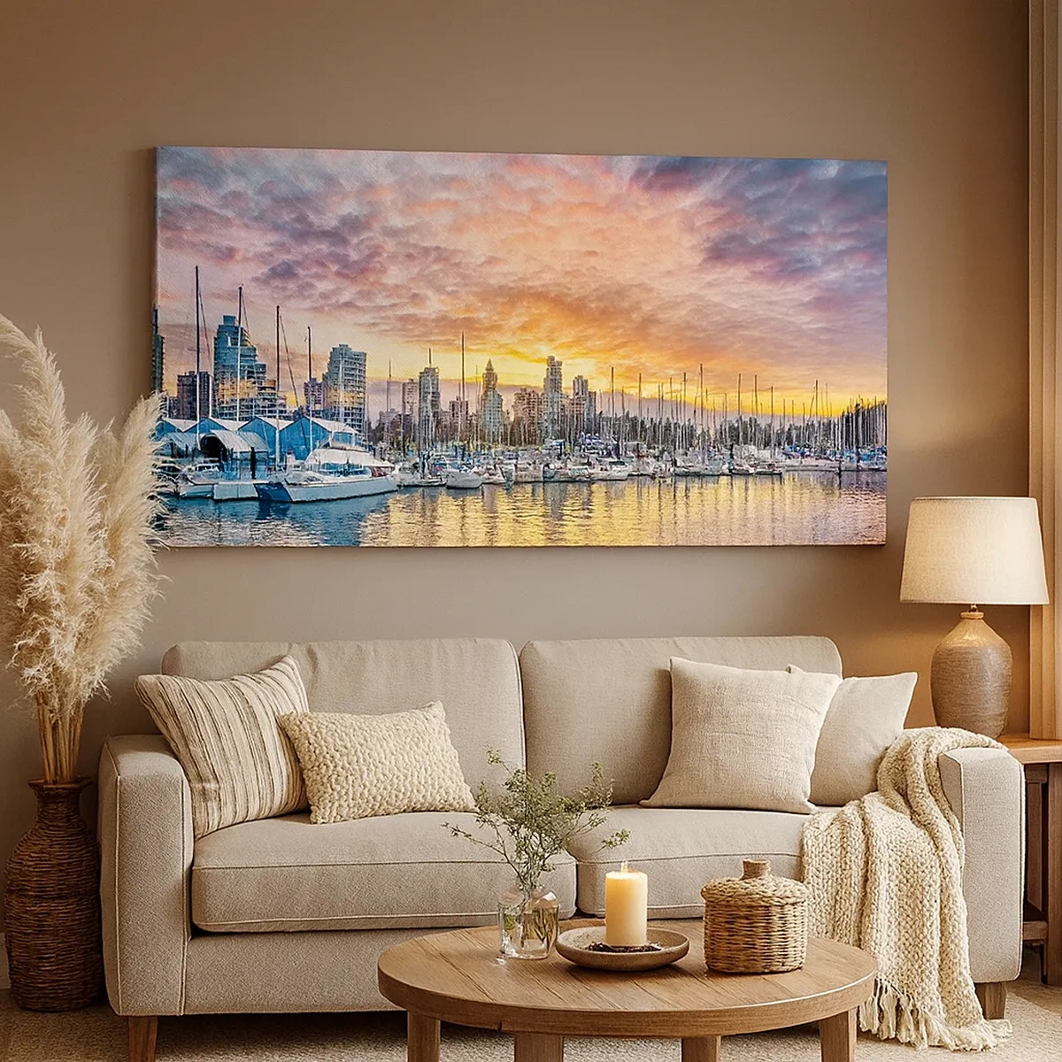 Canvas picture - City of a Thousand Sailors - 30x30 cm