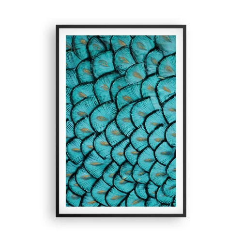 Poster in black frame - Great Feather Gala - 61x91 cm