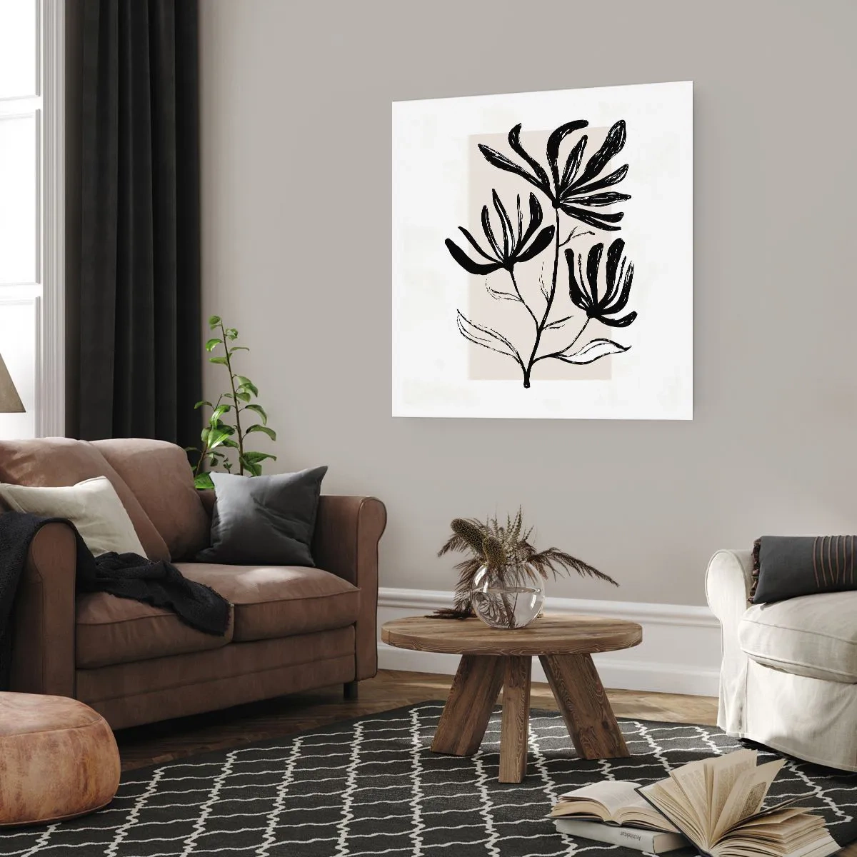 Poster - Sketch for a Herbarium - 60x60 cm