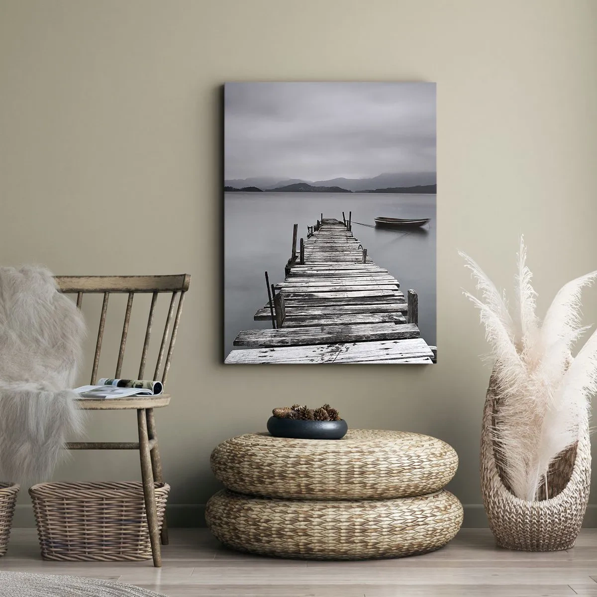 Canvas picture - Tomorrow You Can Go - 65x120 cm