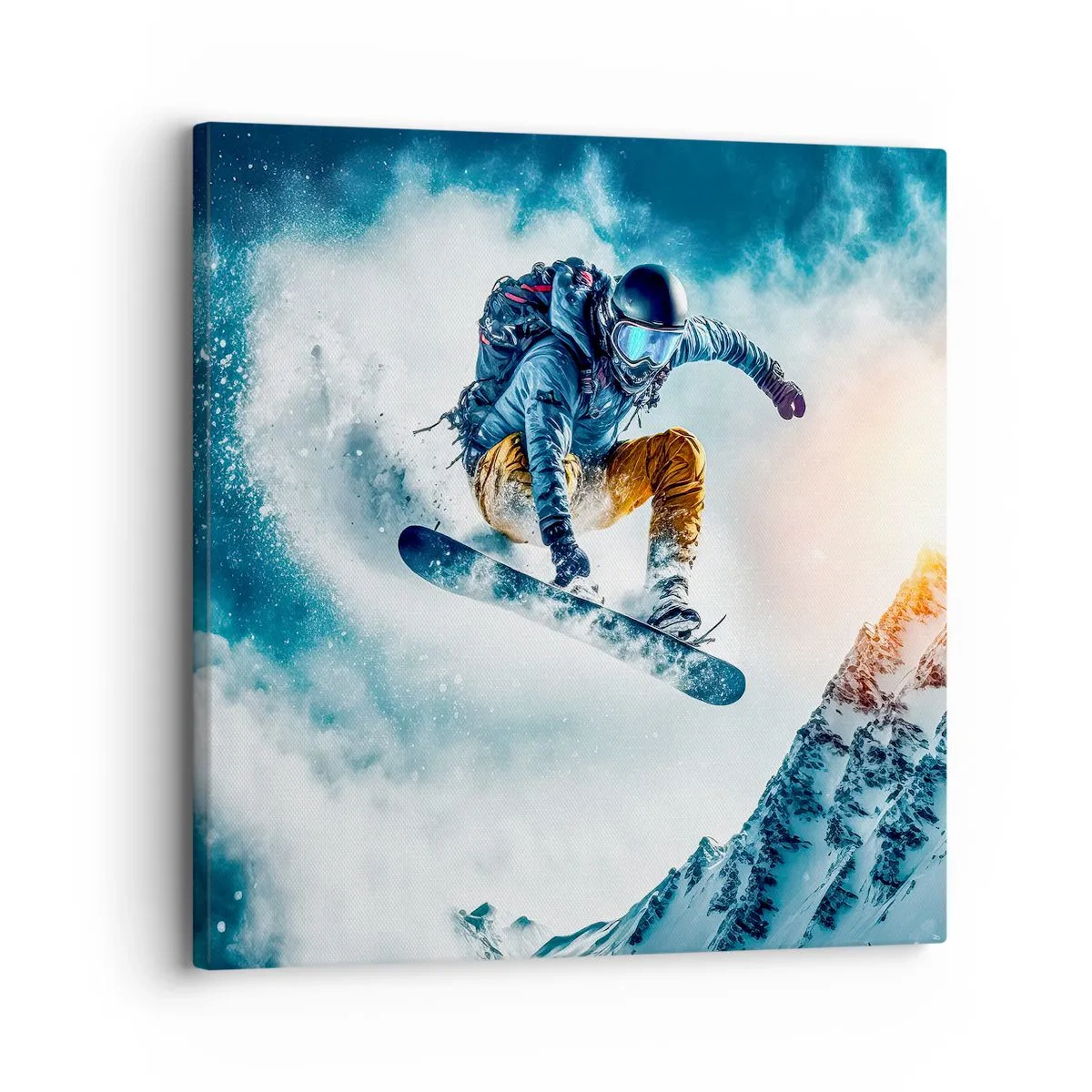 Canvas picture - Extreme Emotions - 30x30 cm
