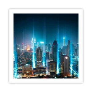 Poster - Berlin Lights - 60x60 cm