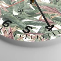 Clock face with numbers