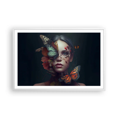 Poster in white frmae - Wonderful Metamorphosis - 91x61 cm