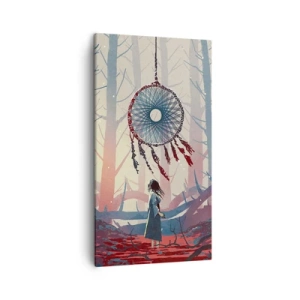 Canvas picture - Mysterious Ritual of Life - 45x80 cm