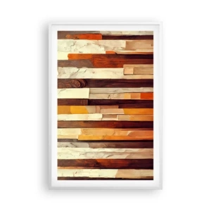 Poster in white frmae - Anthem of Forest Birds - 61x91 cm
