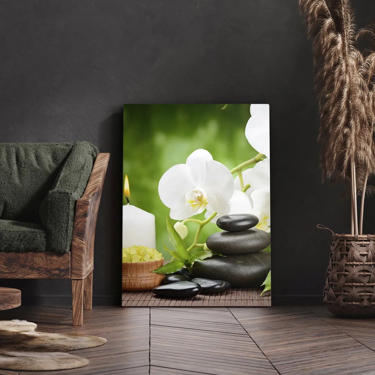 Canvas picture - Fragrant, Flowery, Delicate Touch - 80x120 cm
